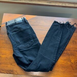 Black American eagle skinny jeans
